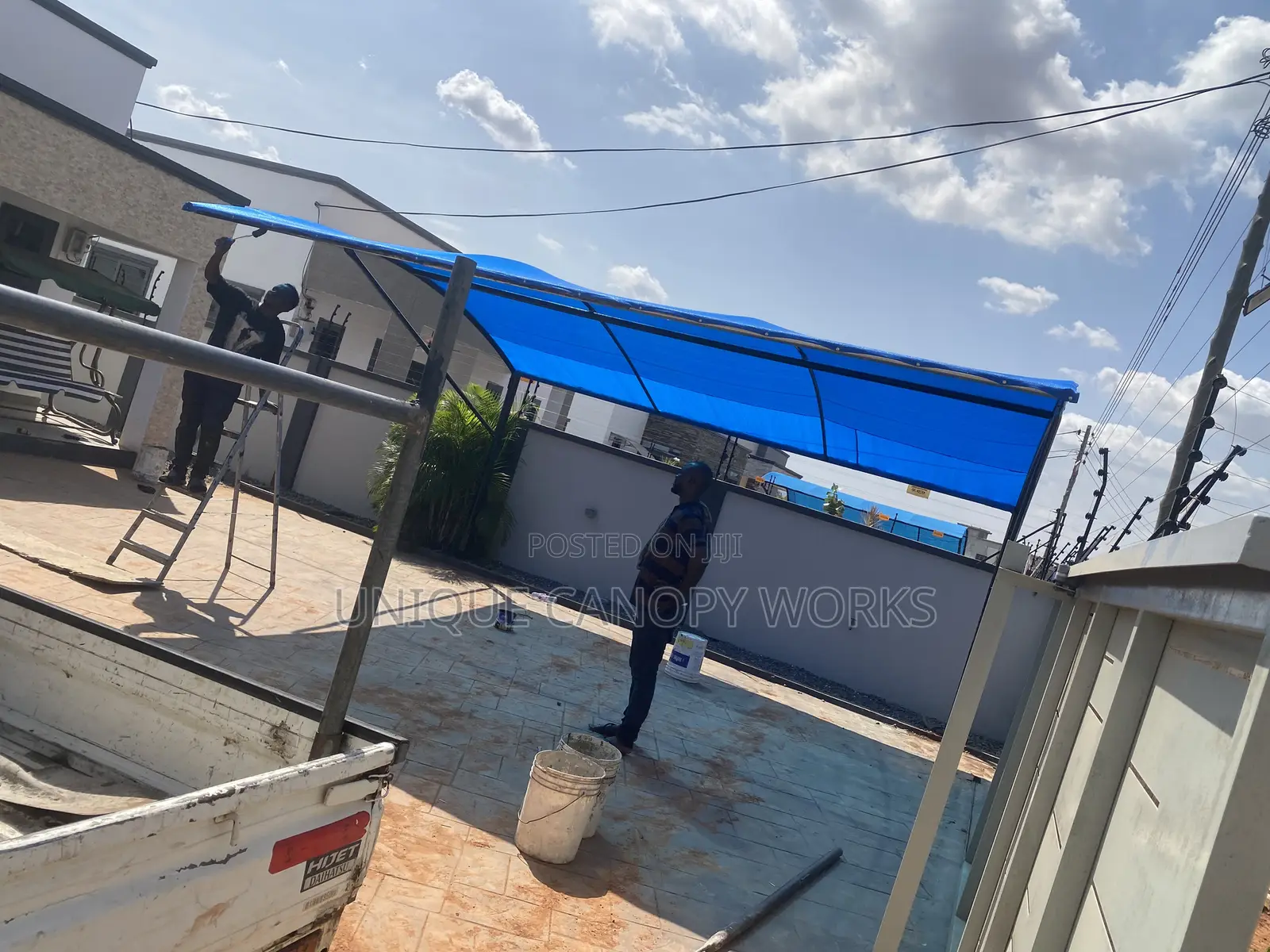 Lakeside Car Canopy in the Mix