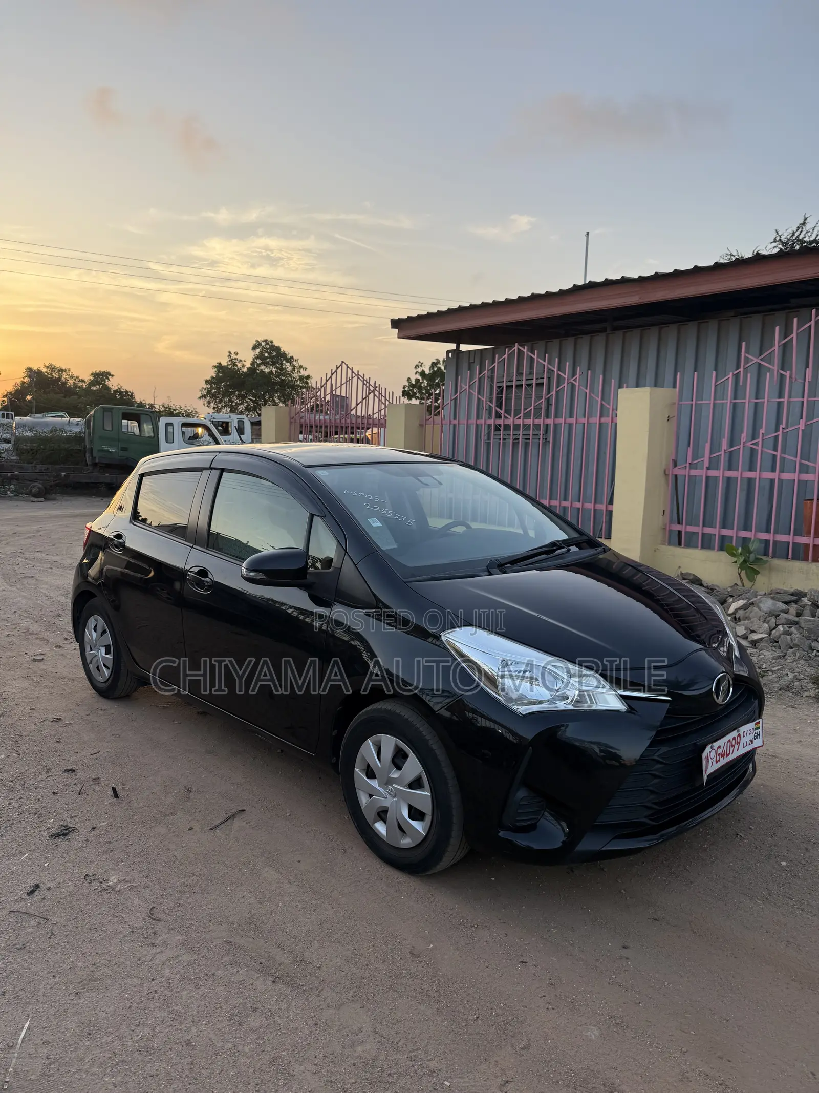 Toyota Vitz 2017 Black