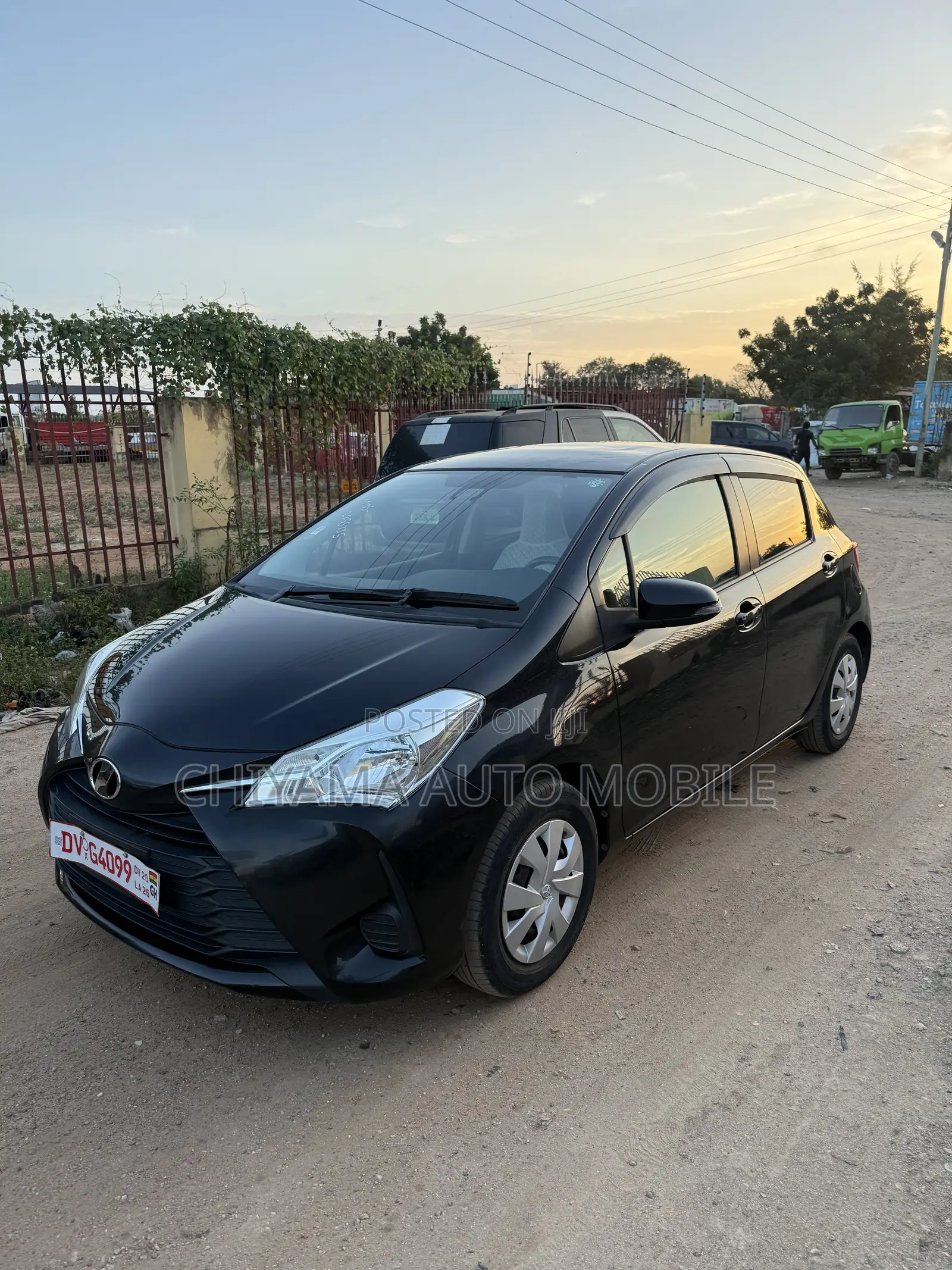 Toyota Vitz 2017 Black