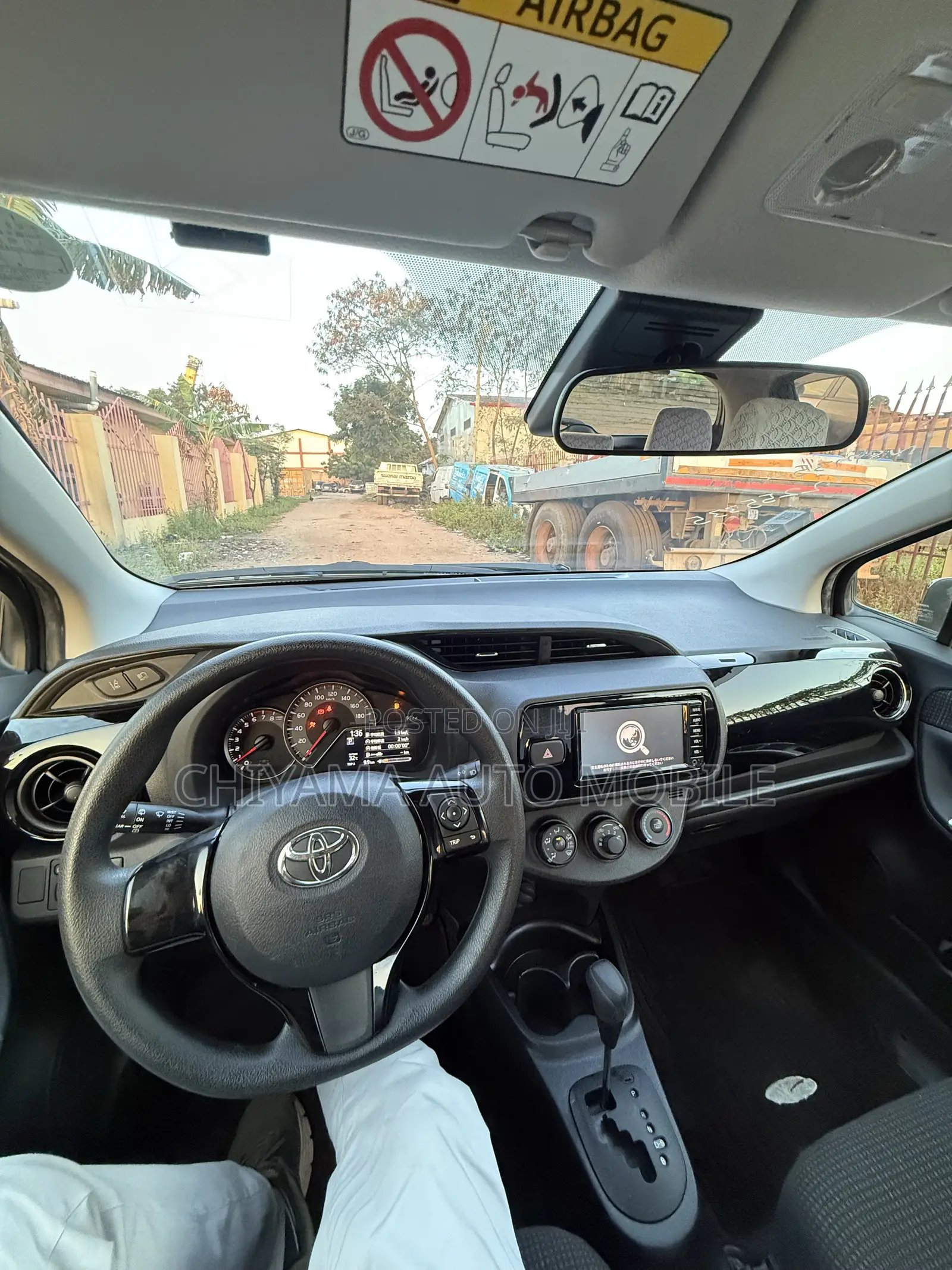 Toyota Vitz 2017 Black