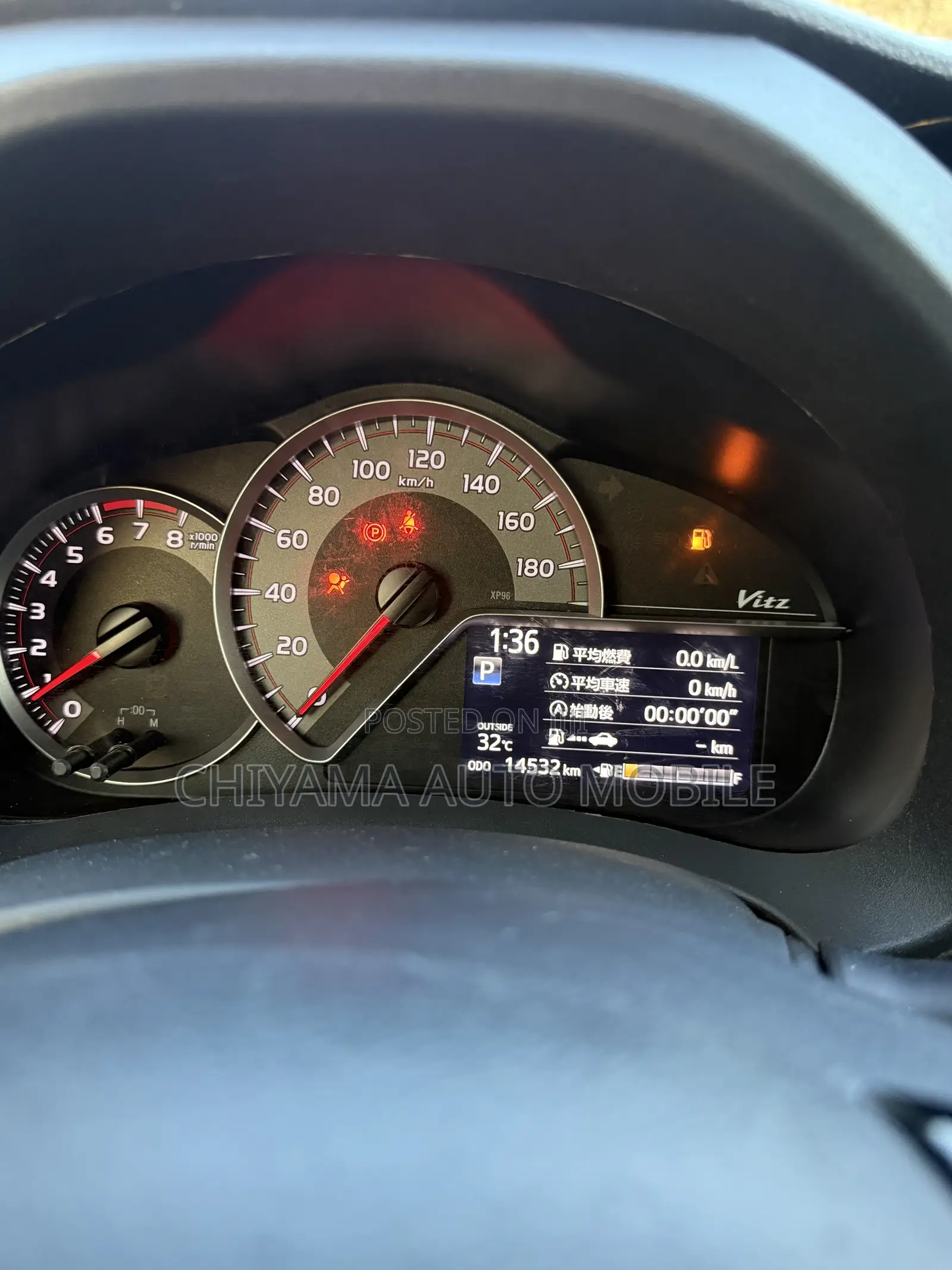 Toyota Vitz 2017 Black