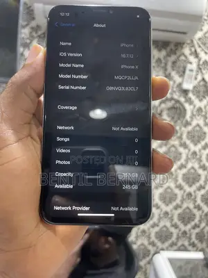 Apple iPhone X 256 GB White