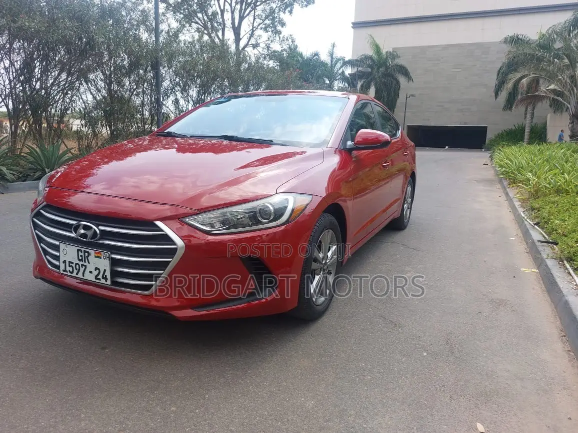 Hyundai Elantra 2017 Red