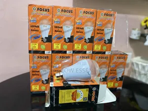 FOCUS 15W LED Bulb With Rechargeable Battery – Emergency Light