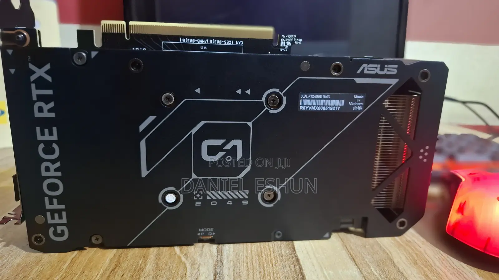 ASUS Dual GeForce RTX 4060 Ti OC Edition 16GB
