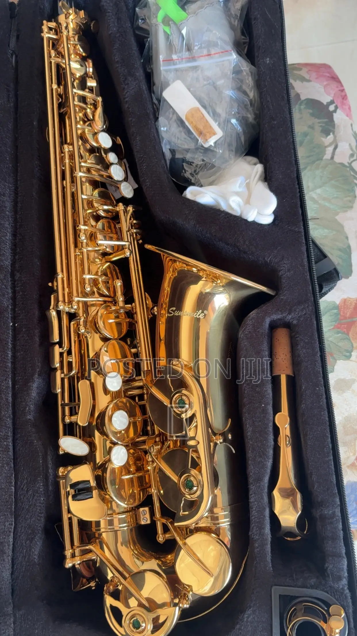 Sunsmile Golden Alto Saxophone – Like New