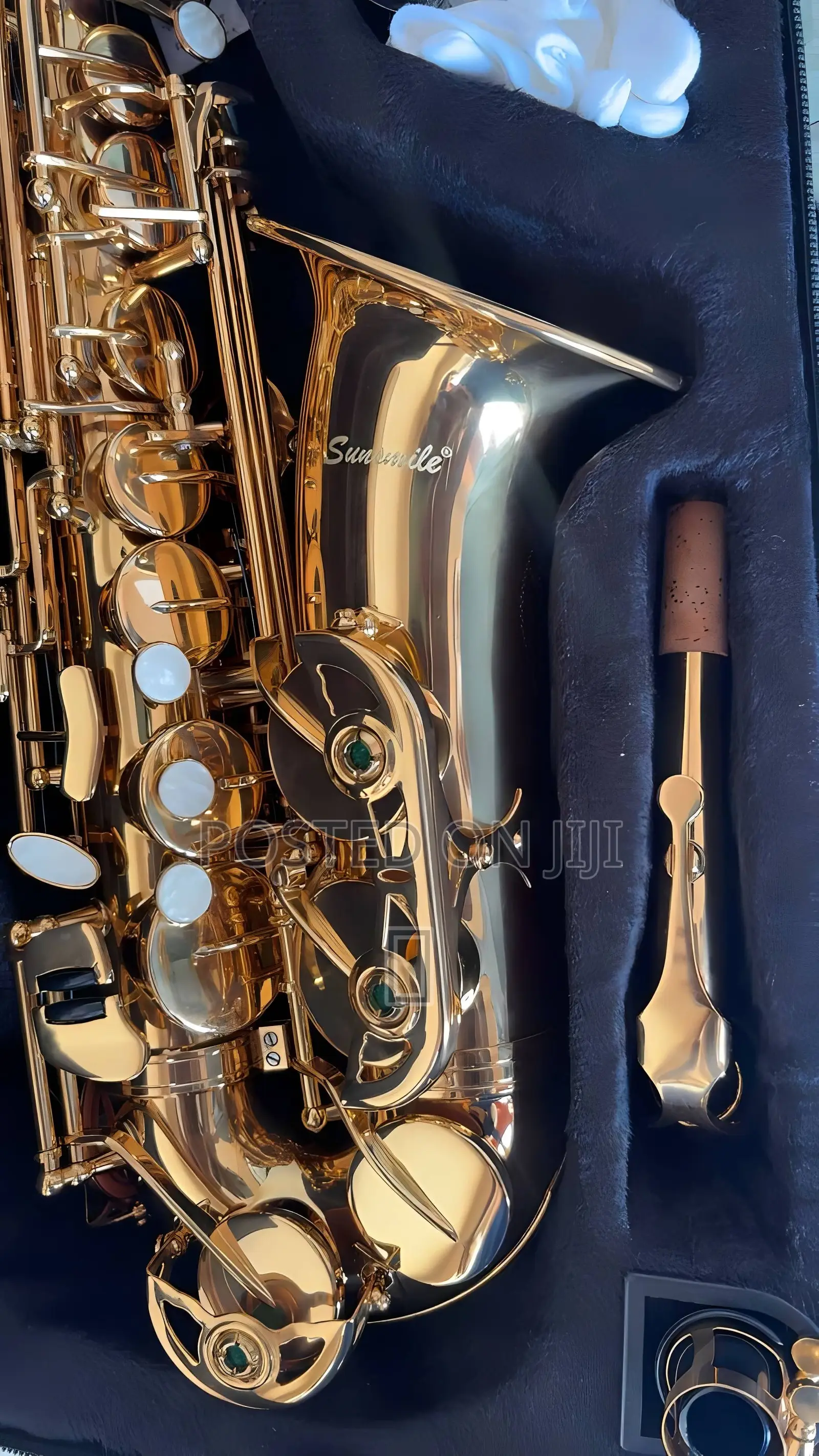 Sunsmile Golden Alto Saxophone – Like New
