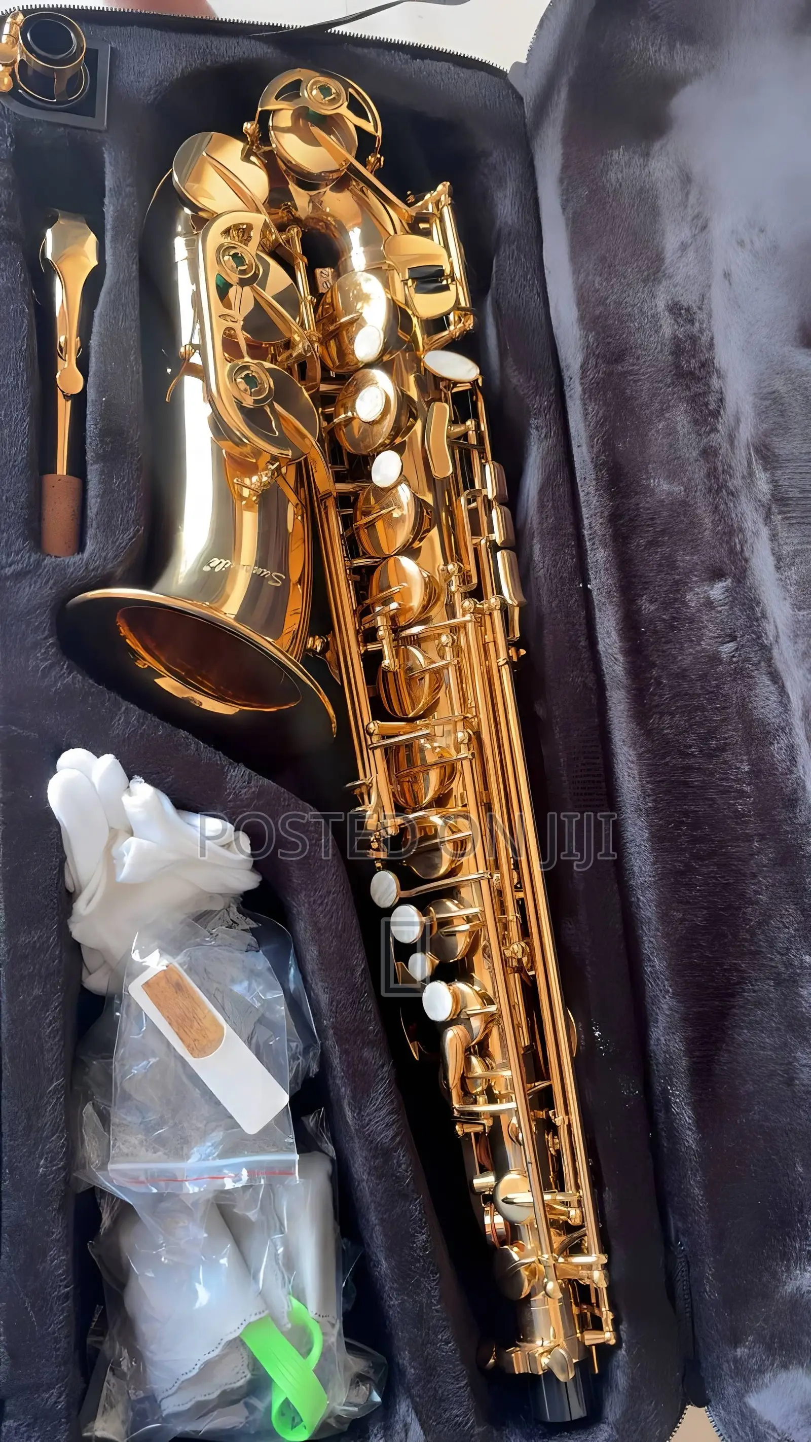 Sunsmile Golden Alto Saxophone – Like New