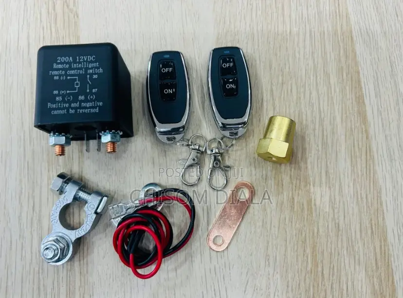 Remote Smart Battery Disconnect Switch