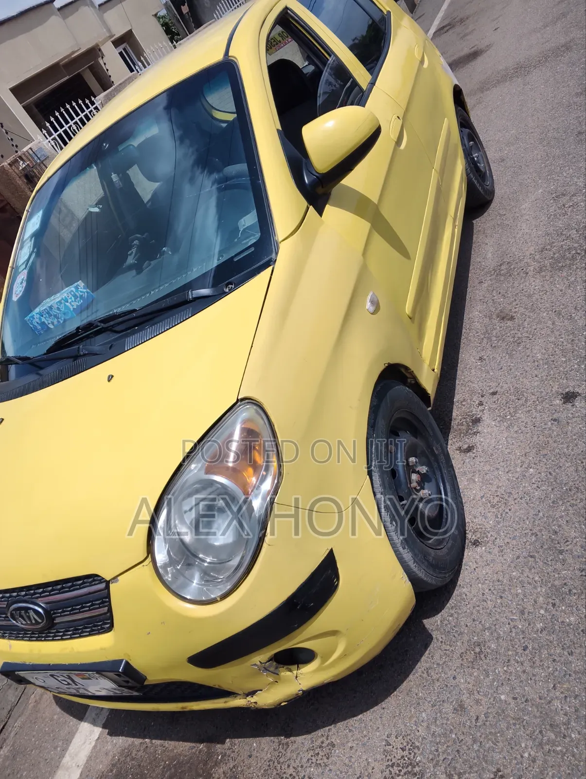 Kia Morning 2008 Yellow