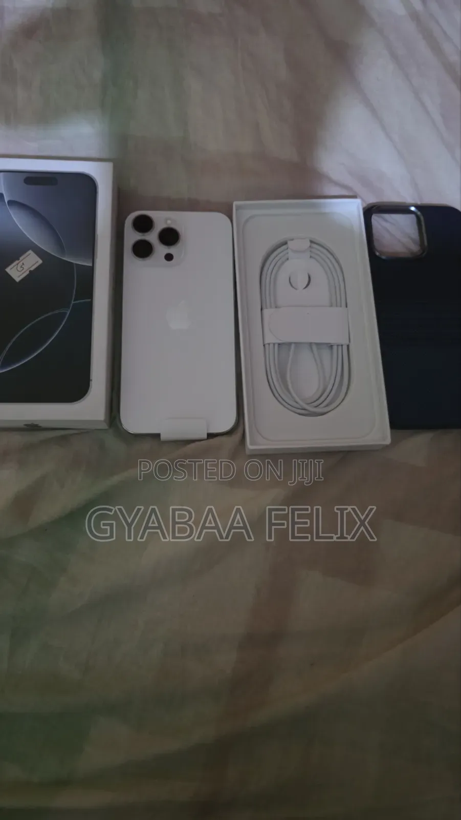 New Apple iPhone 16 Pro Max 256 GB White