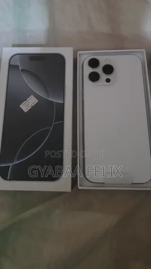 New Apple iPhone 16 Pro Max 256 GB White
