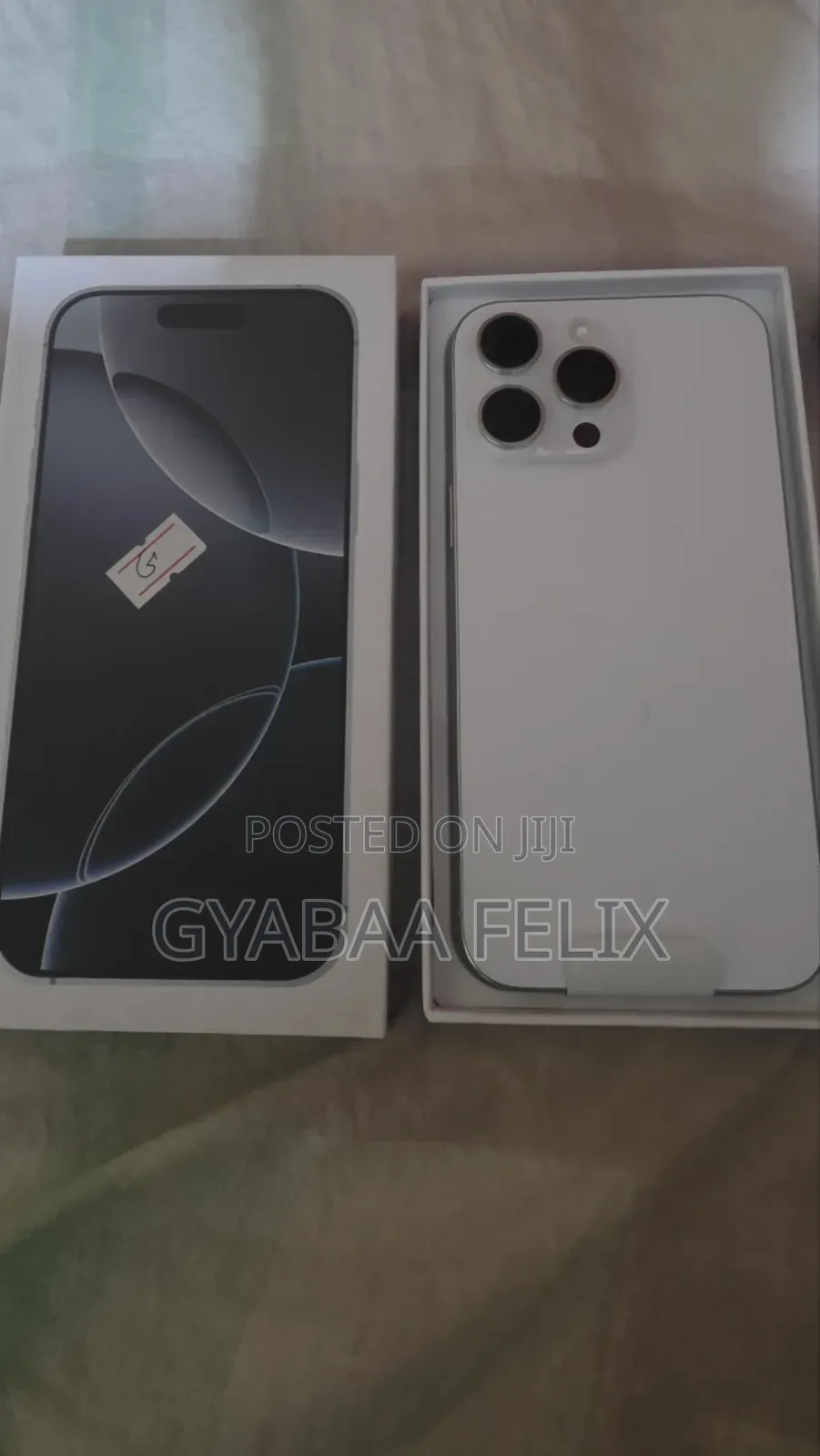 New Apple iPhone 16 Pro Max 256 GB White
