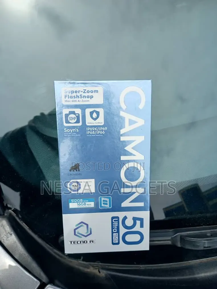New Tecno Camon 50 Ultra 512 GB Purple