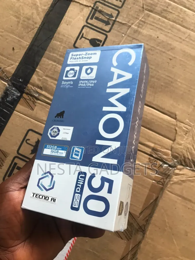 New Tecno Camon 50 Ultra 512 GB Purple
