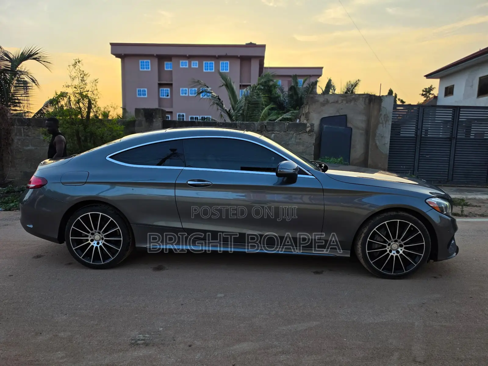 Mercedes-Benz C300 Base 4Matic Sedan AWD (2.0L 4cyl 7A) 2016 Gray