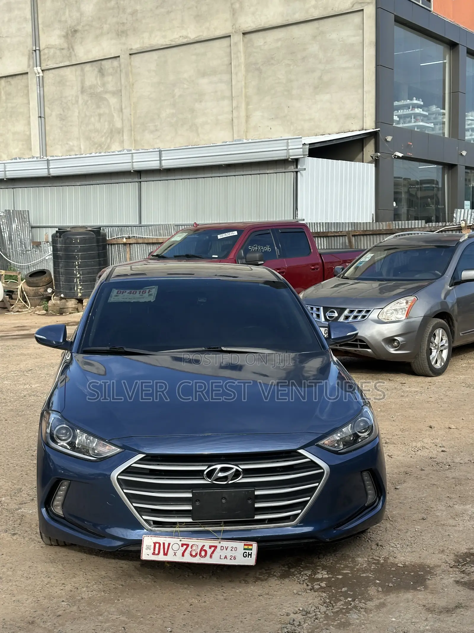 Hyundai Elantra Limited Sedan FWD (2.0L 4cyl 6A) 2017 Blue