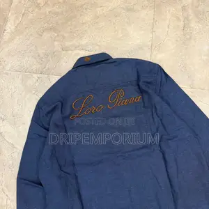 Navy Linen Set