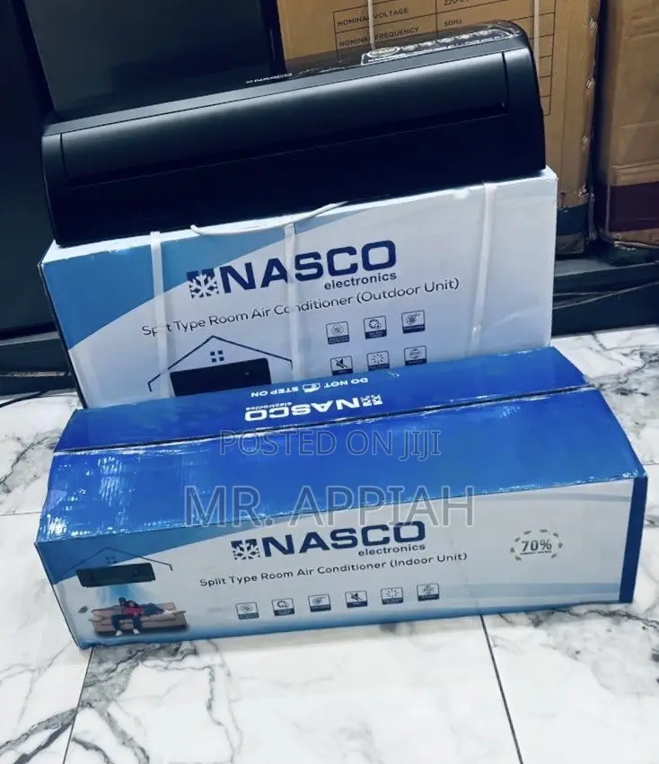 Get Adorable Nasco 1.5hp Split Prime Air Conditioner(Black)