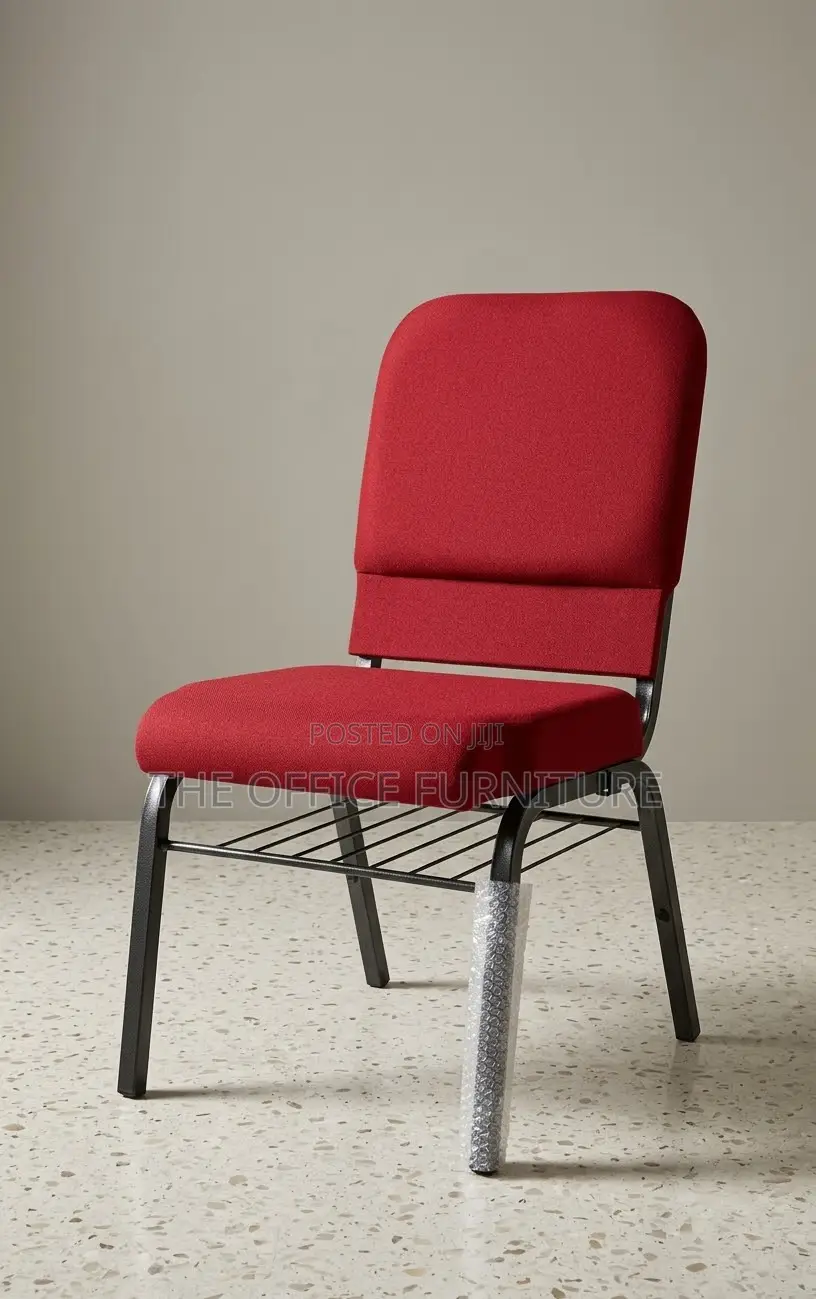 Red Banquet Church Chair