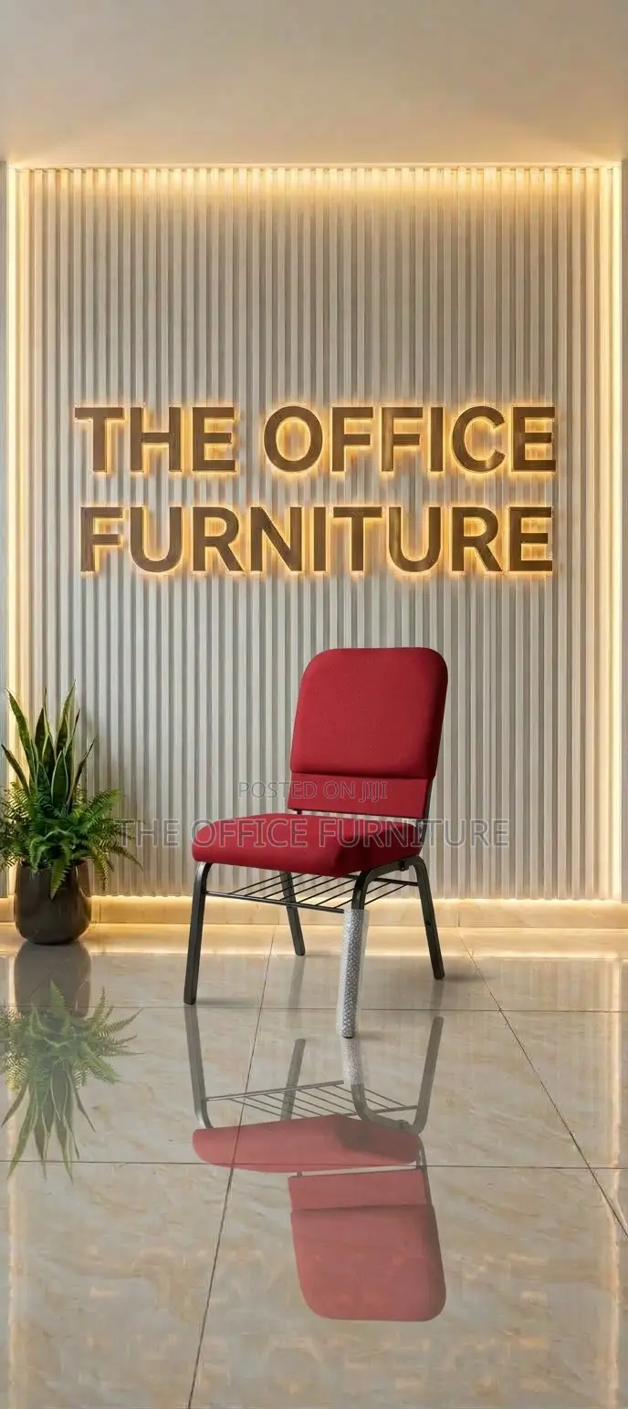 Red Banquet Church Chair
