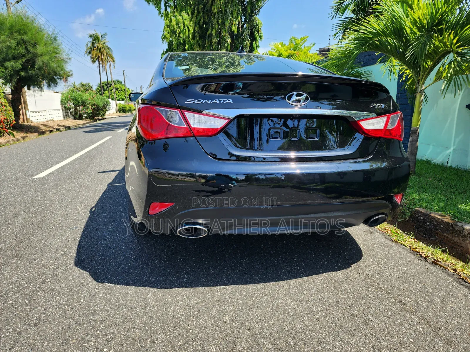 Hyundai Sonata SE 4dr Sedan (2.0L 4cyl Turbo 6A) 2014 Black