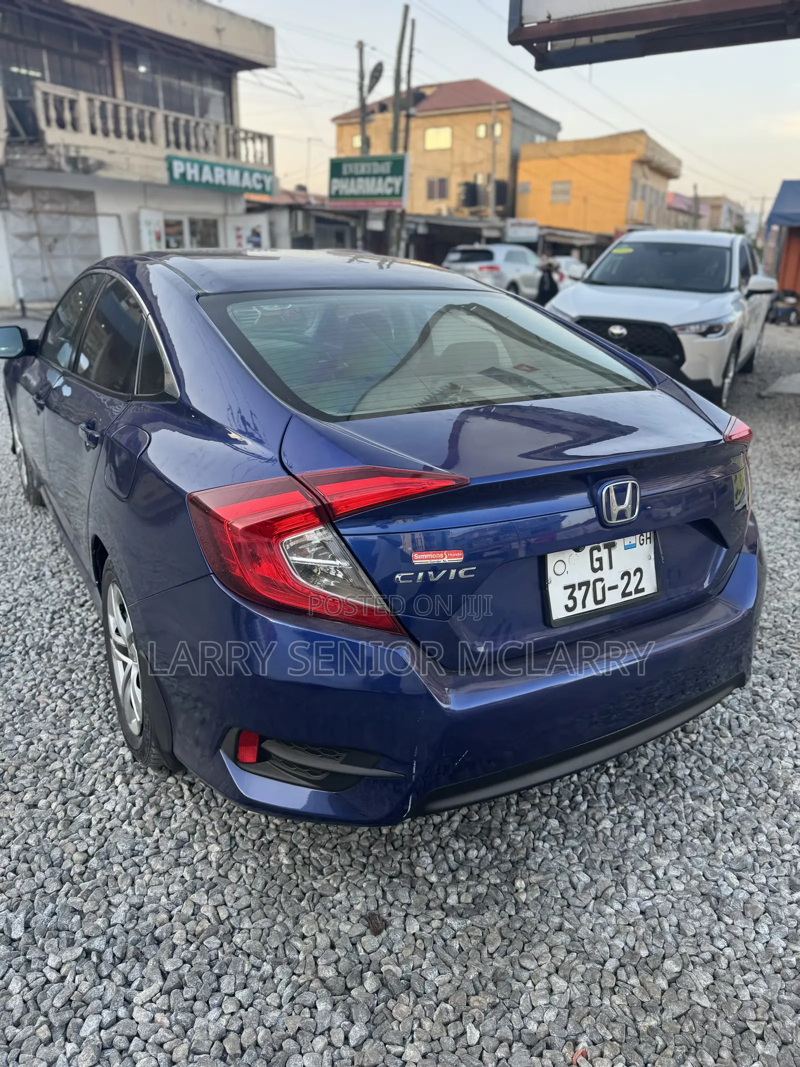 Honda Civic LX 4dr Sedan (2.0L 4cyl) 2016 Blue