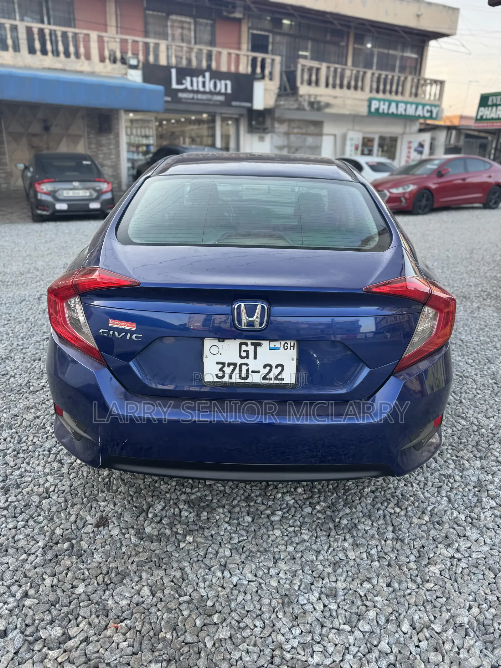 Honda Civic LX 4dr Sedan (2.0L 4cyl) 2016 Blue