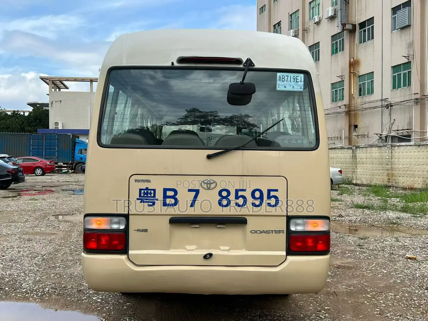 Toyota Coaster 2014 Beige
