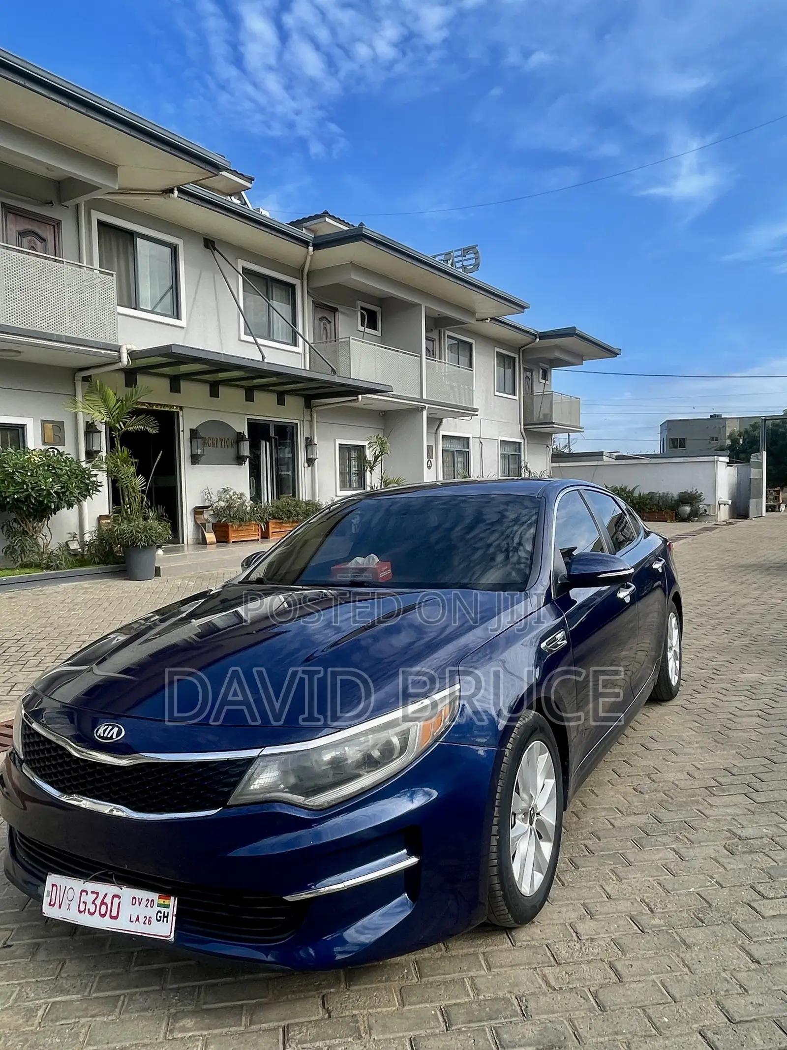 Kia Optima LX 4dr Sedan FWD (2.4L 4cyl 6M) 2017 Blue