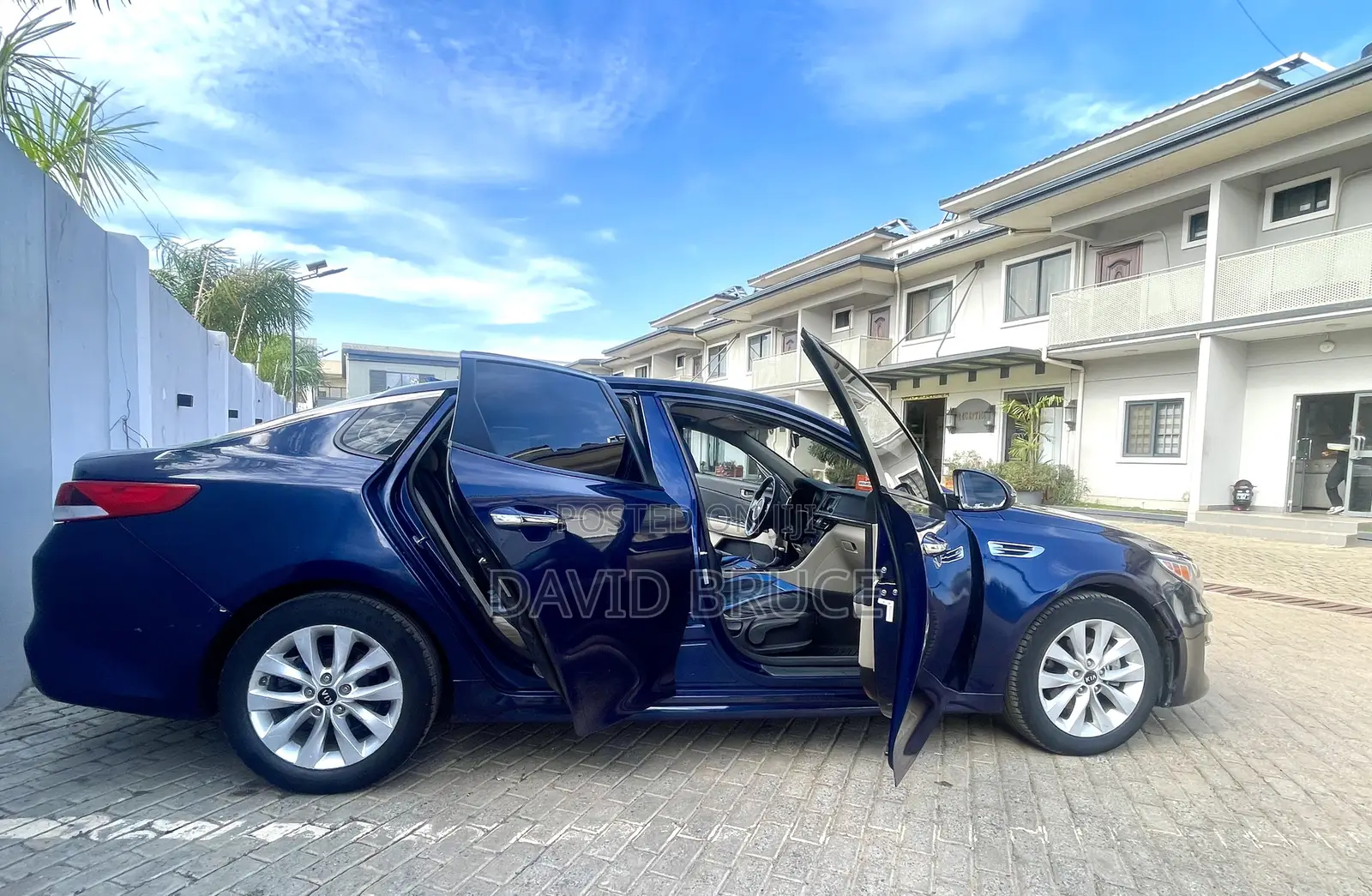 Kia Optima LX 4dr Sedan FWD (2.4L 4cyl 6M) 2017 Blue