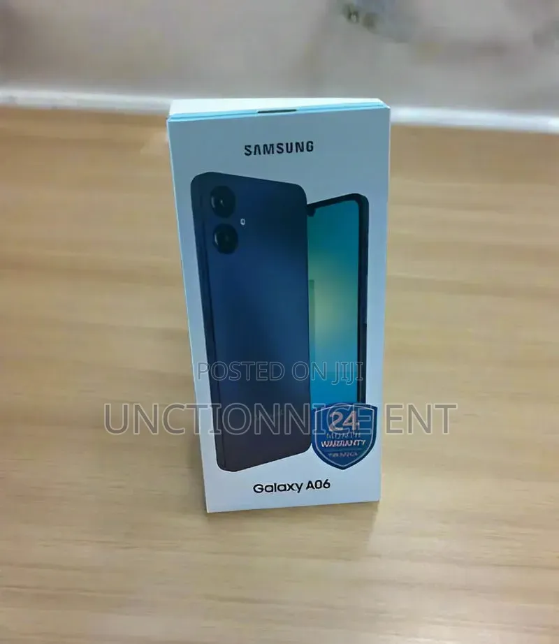 New Samsung Galaxy A06 128 GB Black