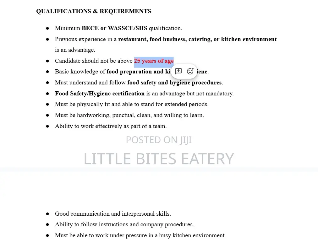 Little Bites Eatery