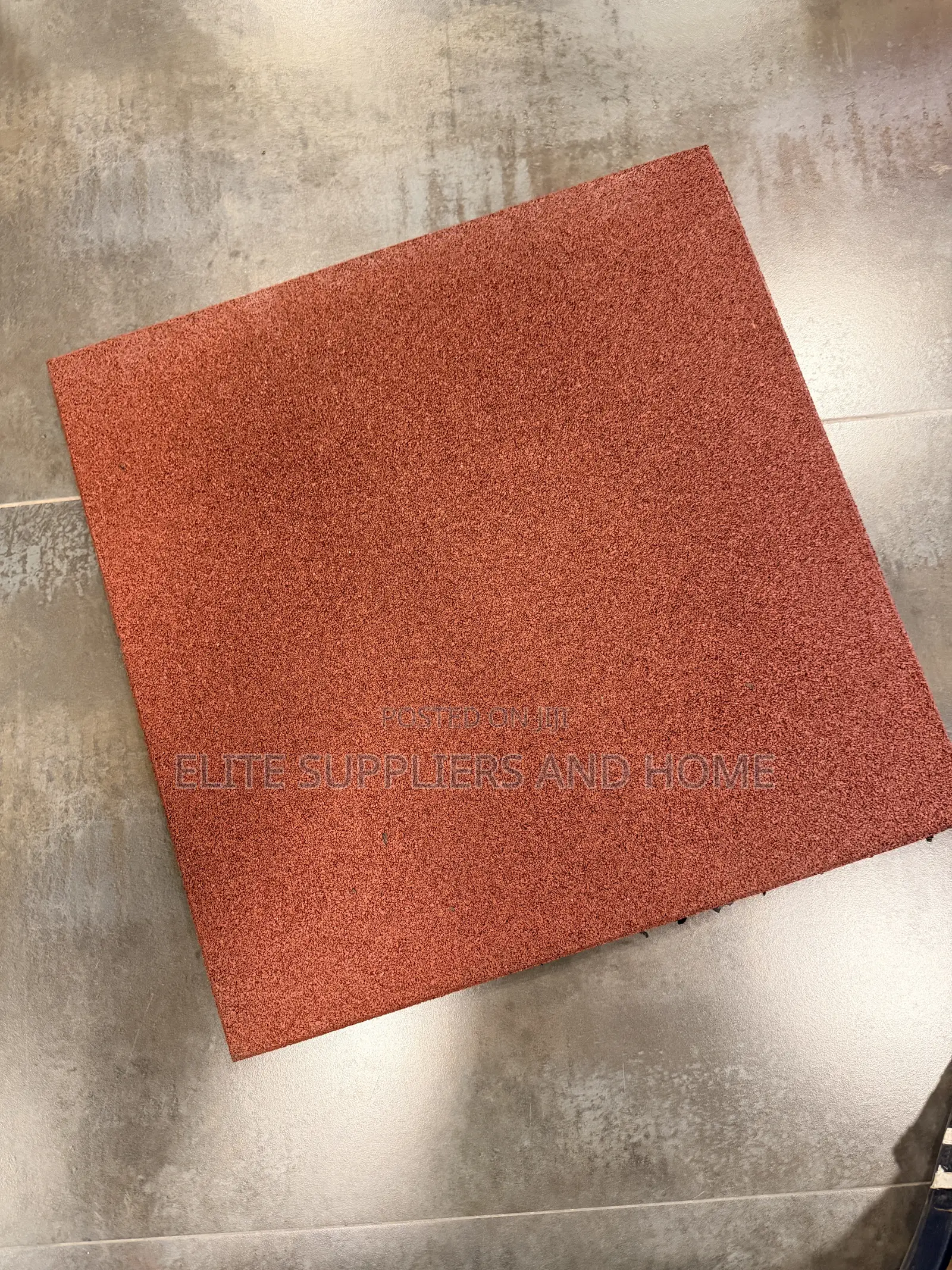 Heavy Duty Gym Rubber Mats 50x50cm