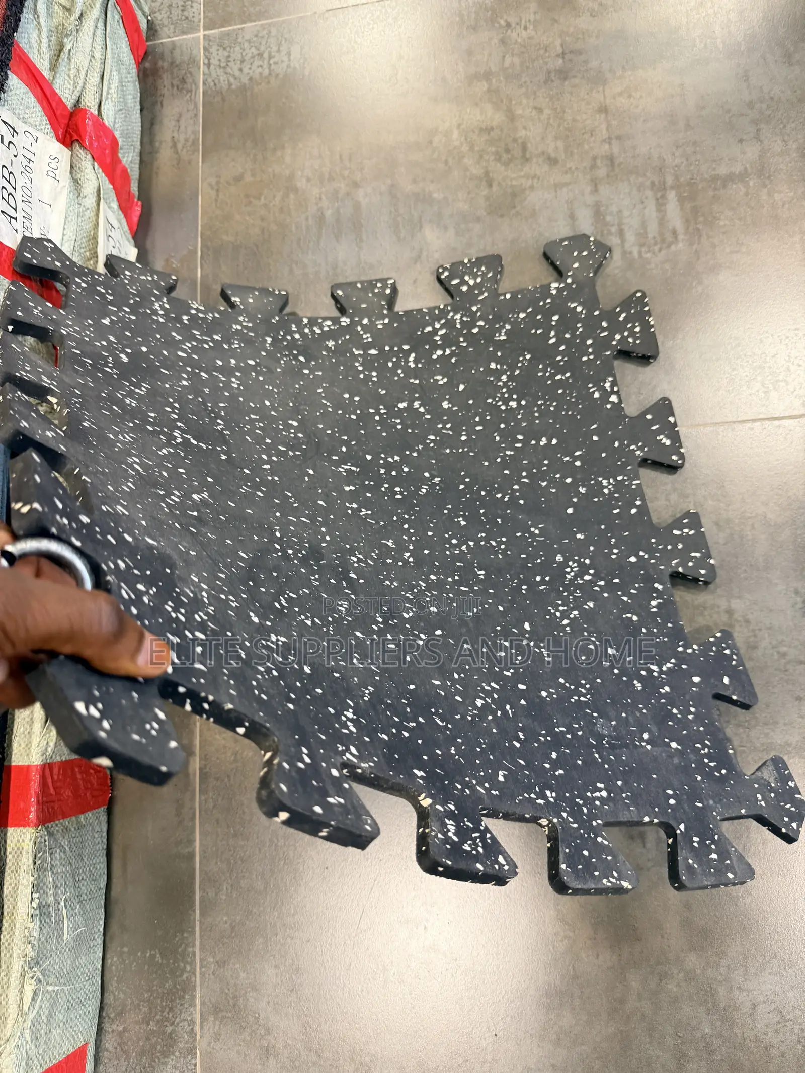 Gym Rubber Mats 50x50cm