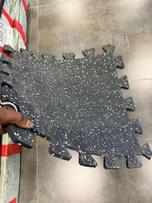 Gym Rubber Mats 50x50cm