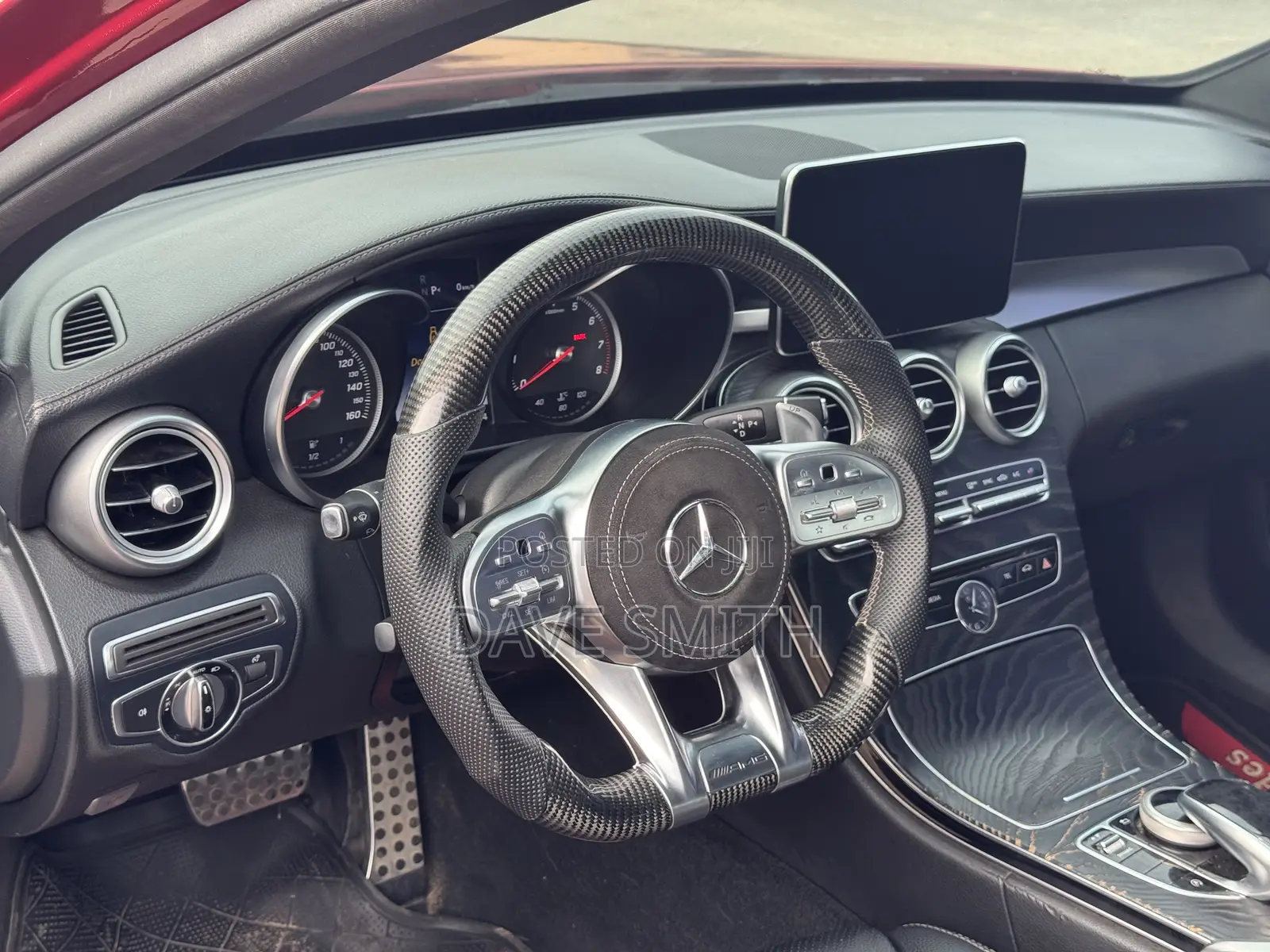 Mercedes-Benz C300 Sport 4Matic Sedan AWD (2.0L 4cyll 7A) 2016 Red