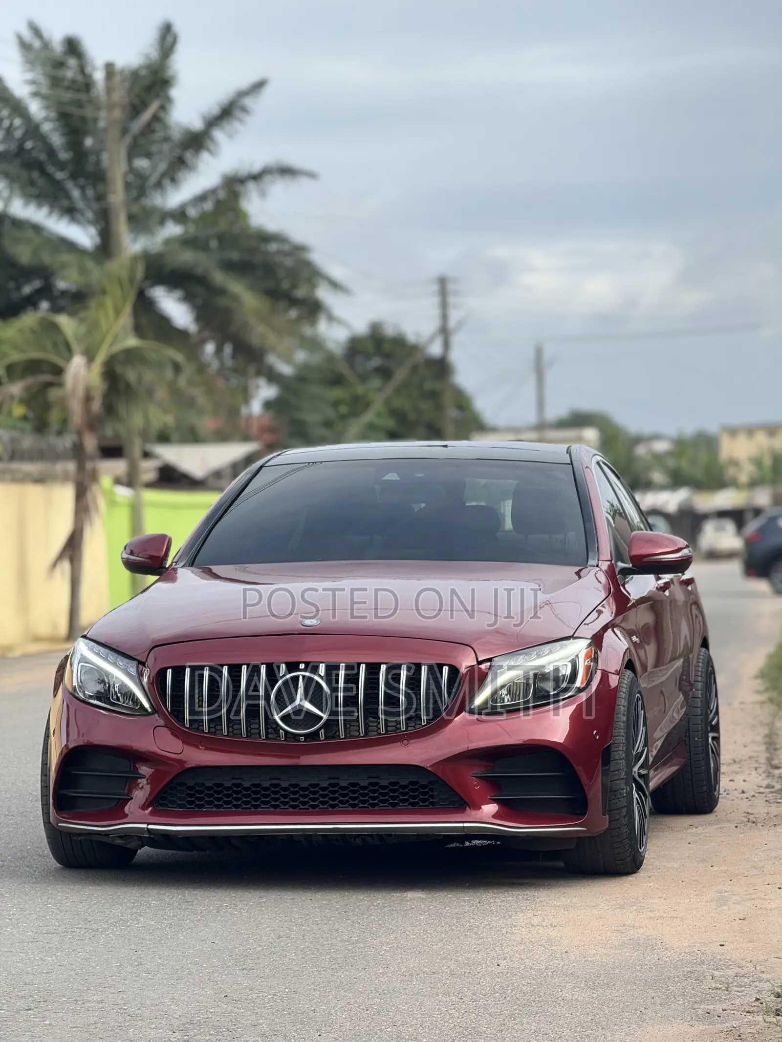 Mercedes-Benz C300 Sport 4Matic Sedan AWD (2.0L 4cyll 7A) 2016 Red