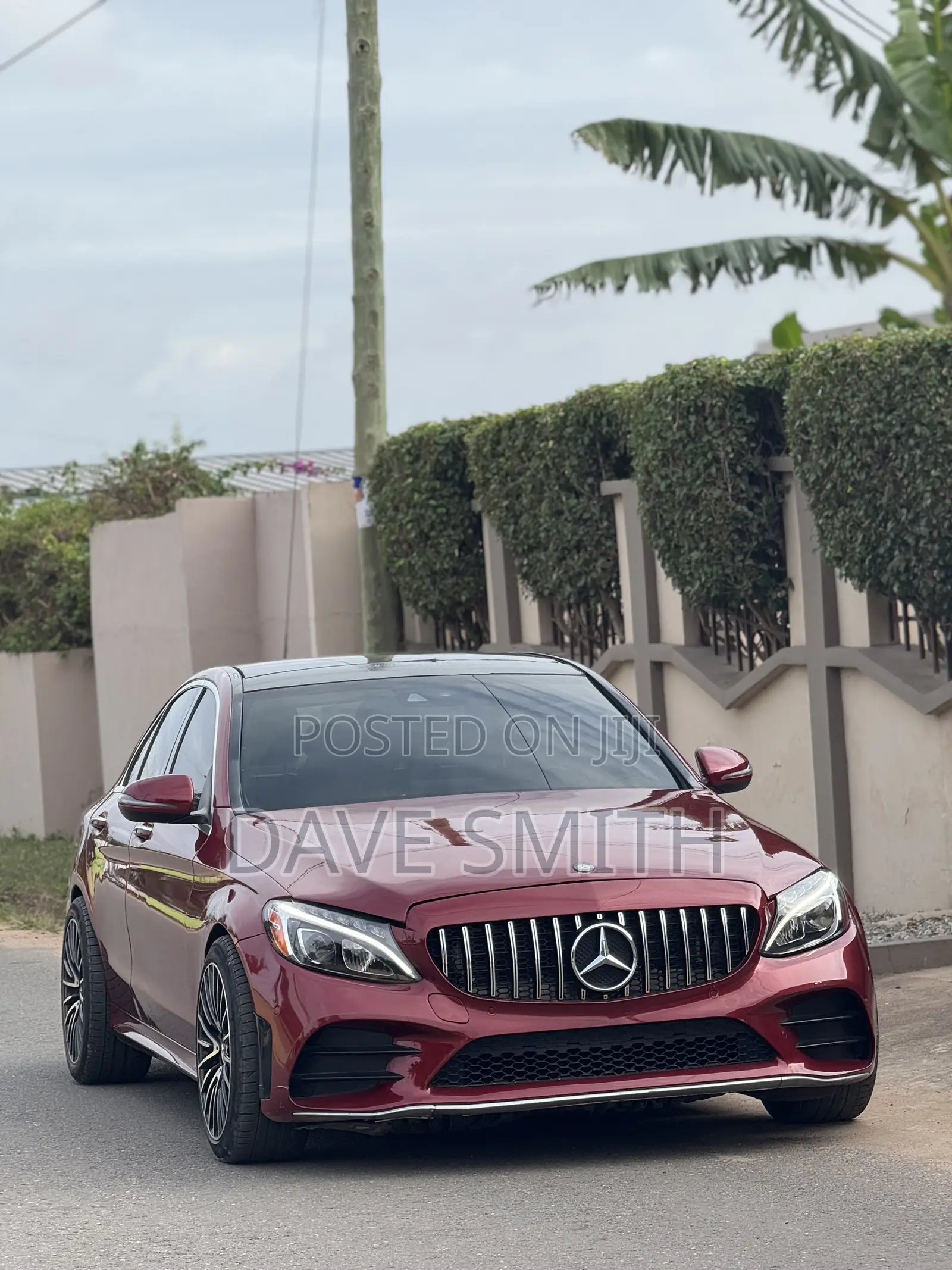 Mercedes-Benz C300 Sport 4Matic Sedan AWD (2.0L 4cyll 7A) 2016 Red