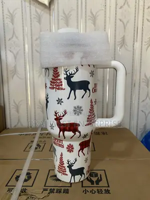 Premium 304 Stainless Steel Double-Layer Insulated 40oz Car Cup