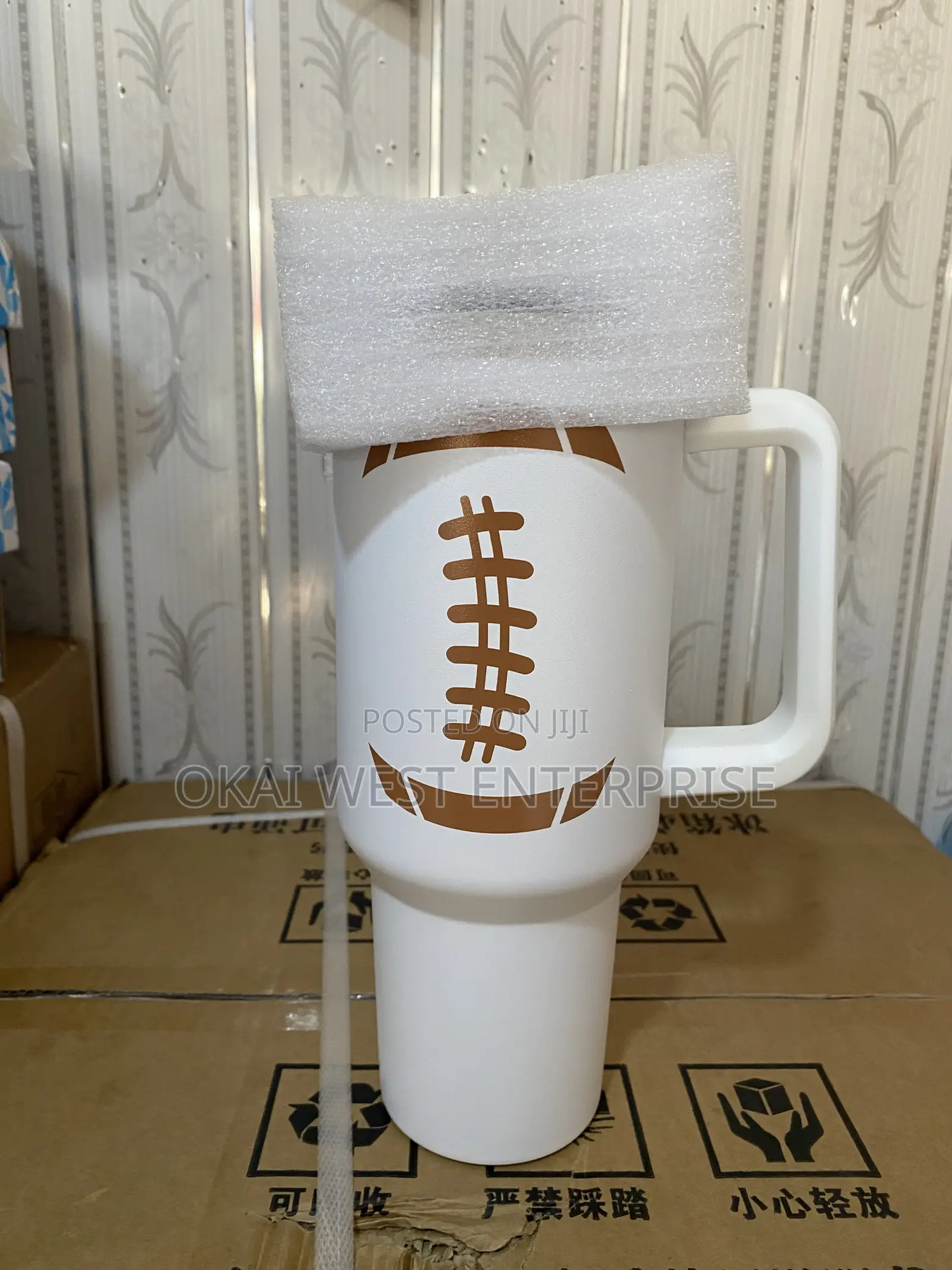 Premium 304 Stainless Steel Double-Layer Insulated 40oz Car Cup