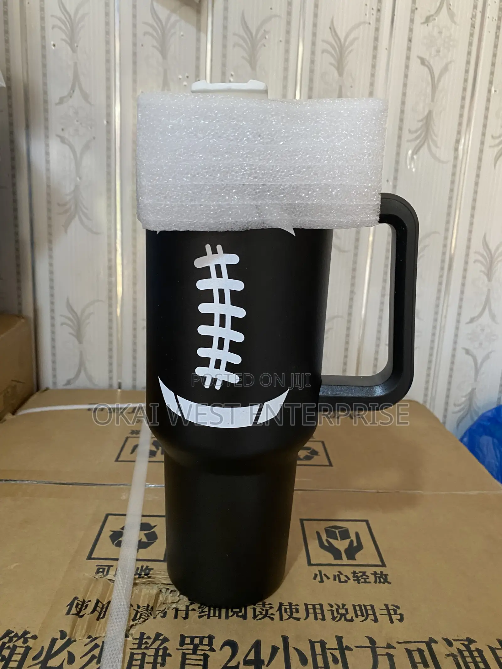 Premium 304 Stainless Steel Double-Layer Insulated 40oz Car Cup