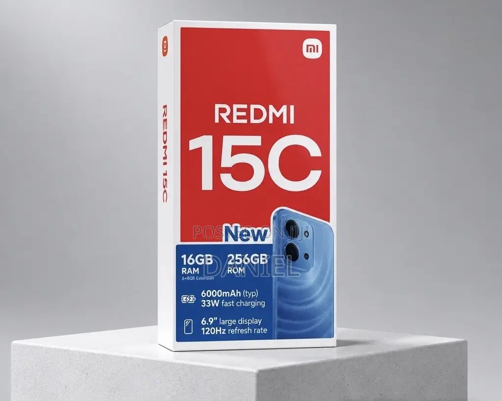 New Xiaomi Redmi 15C 4G 256 GB