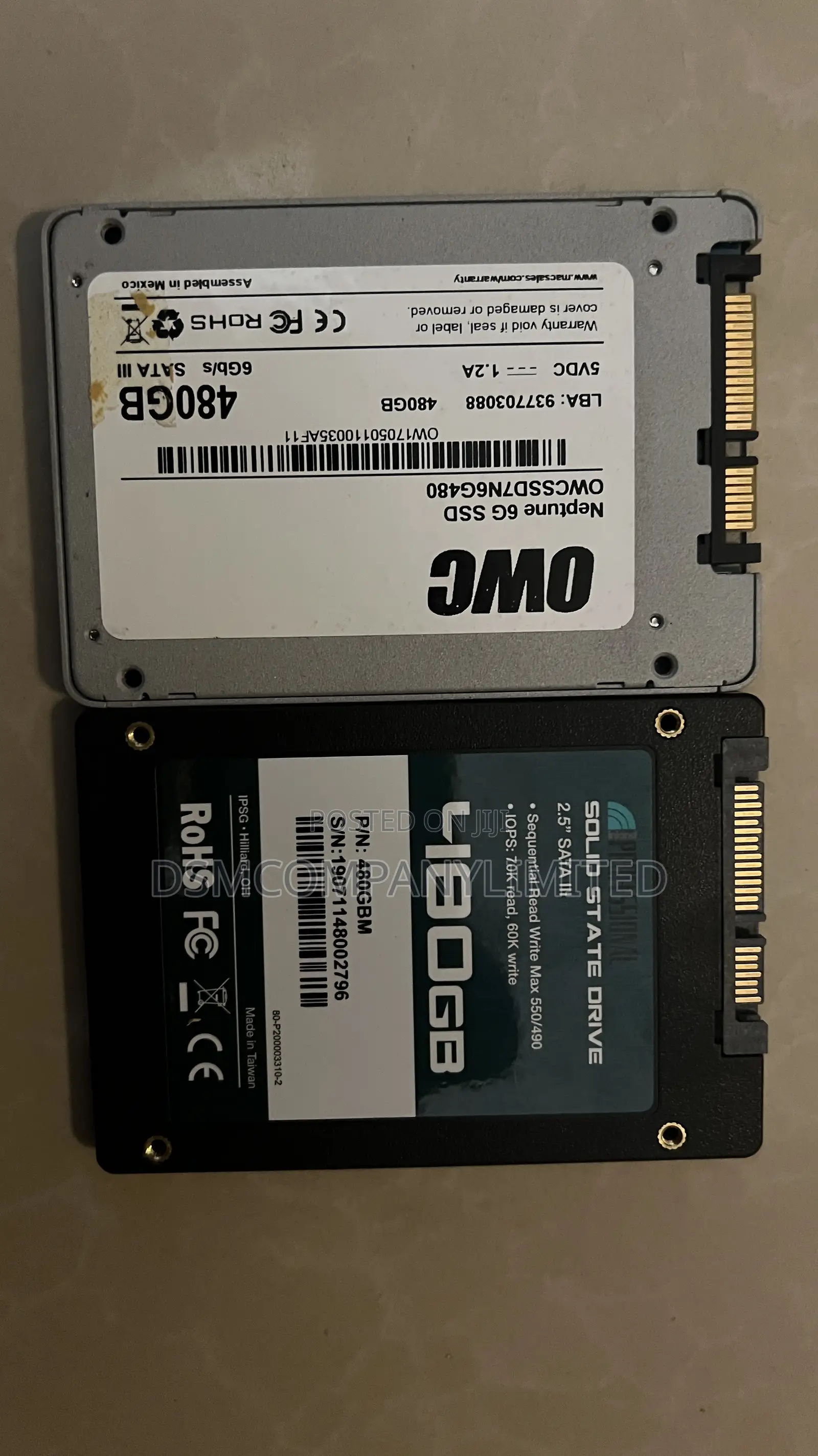 Sata SSD 250gig, 500gig , 1tb