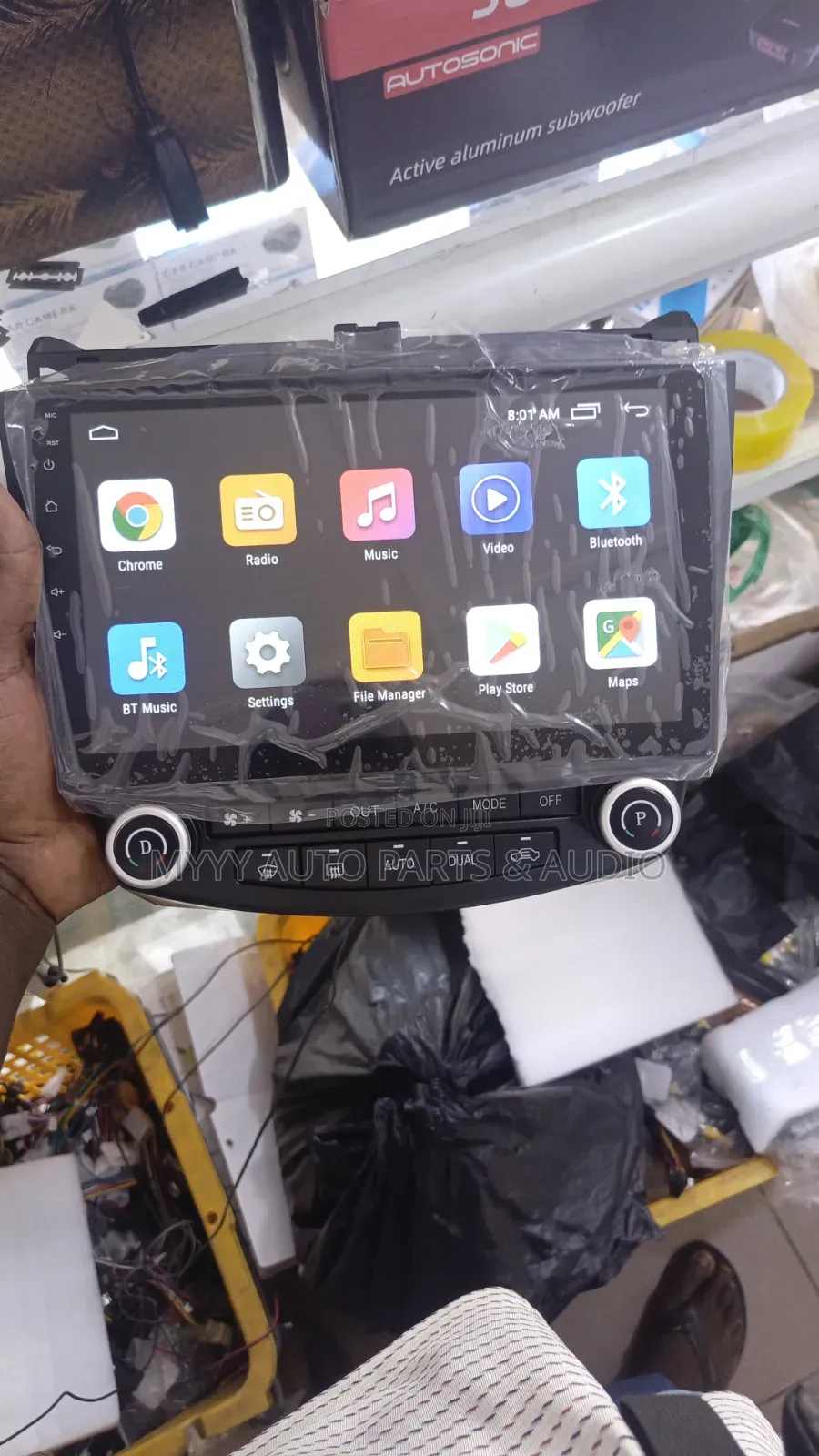Car Play Android Screen for Honda Accord 2005-2012 With AC Controls