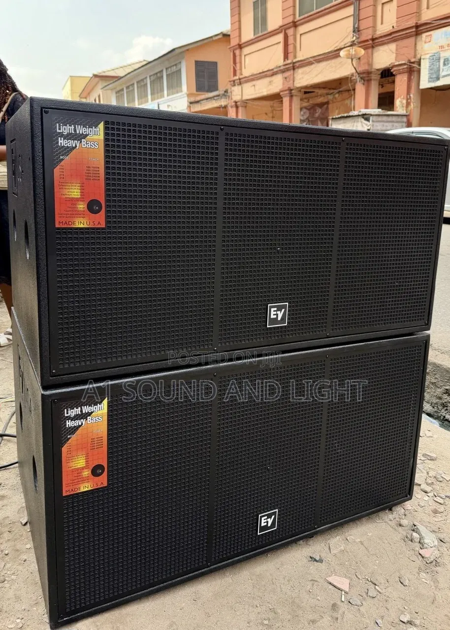 EV DS218 Dual 18-Inch Passive Bass Subwoofer