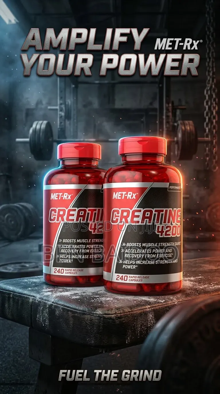 Metrx Creatine Capsules (Maxxx Power & Strength)