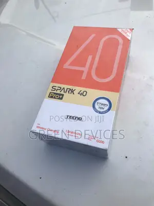 New Tecno Camon 40 Pro 4G 256 GB Black