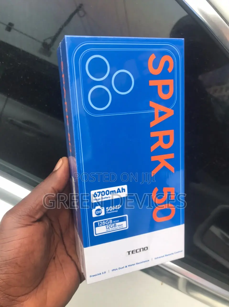 New Tecno Spark 50 128 GB Gray