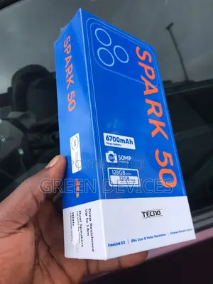 New Tecno Spark 50 128 GB Gray